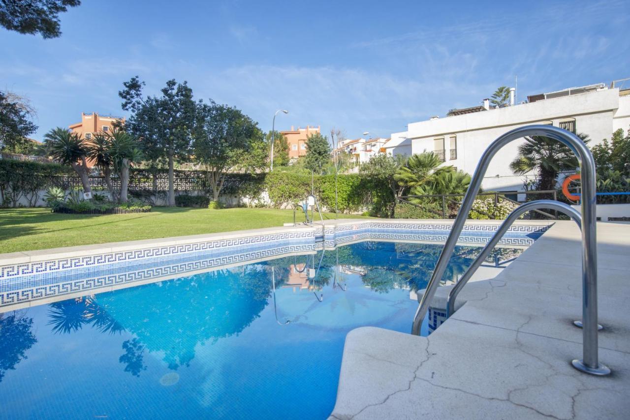 Shiny Studio With Pool & Carihuela Beach At 500M Torremolinos Exterior photo