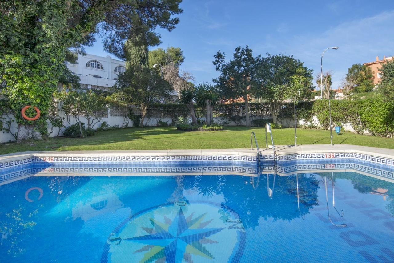Shiny Studio With Pool & Carihuela Beach At 500M Torremolinos Exterior photo